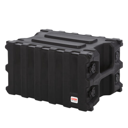 Gator Cases Pro Series Rotationally Molded 6U Rack Case with Shallow 13" Depth; Made in USA (G-PRO-6U-13)
