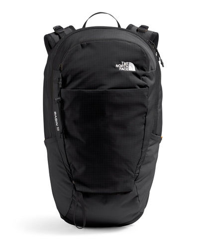 The North Face Basin 18 Liter Technical Daypack with Rain Cover - Unisex Backpack, Sternum Strap, Hiking Pole Attachment, TNF Black/TNF Black-NPF, One Size