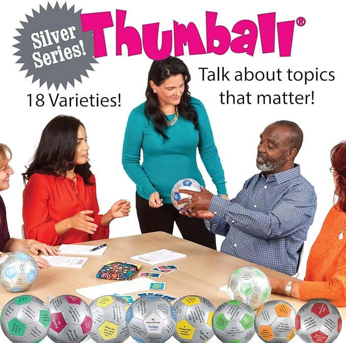 Trainers Warehouse 6 Thumball Collection 32 Prompts for Conversation Team Building Relationship and Training