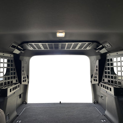 HIGH FLYING 2024 2025 2026 for Toyota Land Cruiser Prado LC250 Overhead Molle Roof Panels Shelf Storage Organizer Interior Rear Cargo Racks (Roof Shelf)