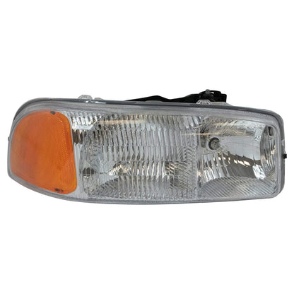 TRQ Right Lighting Kit Compatible with GMC GM2503188 GM2521174, Amber, Model LKA55877