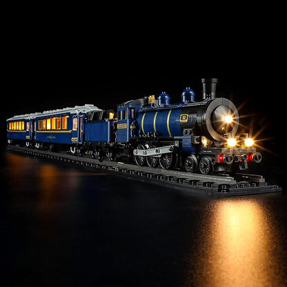 LED Light Kit Compatible with Lego The Orient Express Train - Lighting Set for Ideas 21344 (Model Set Not Included)