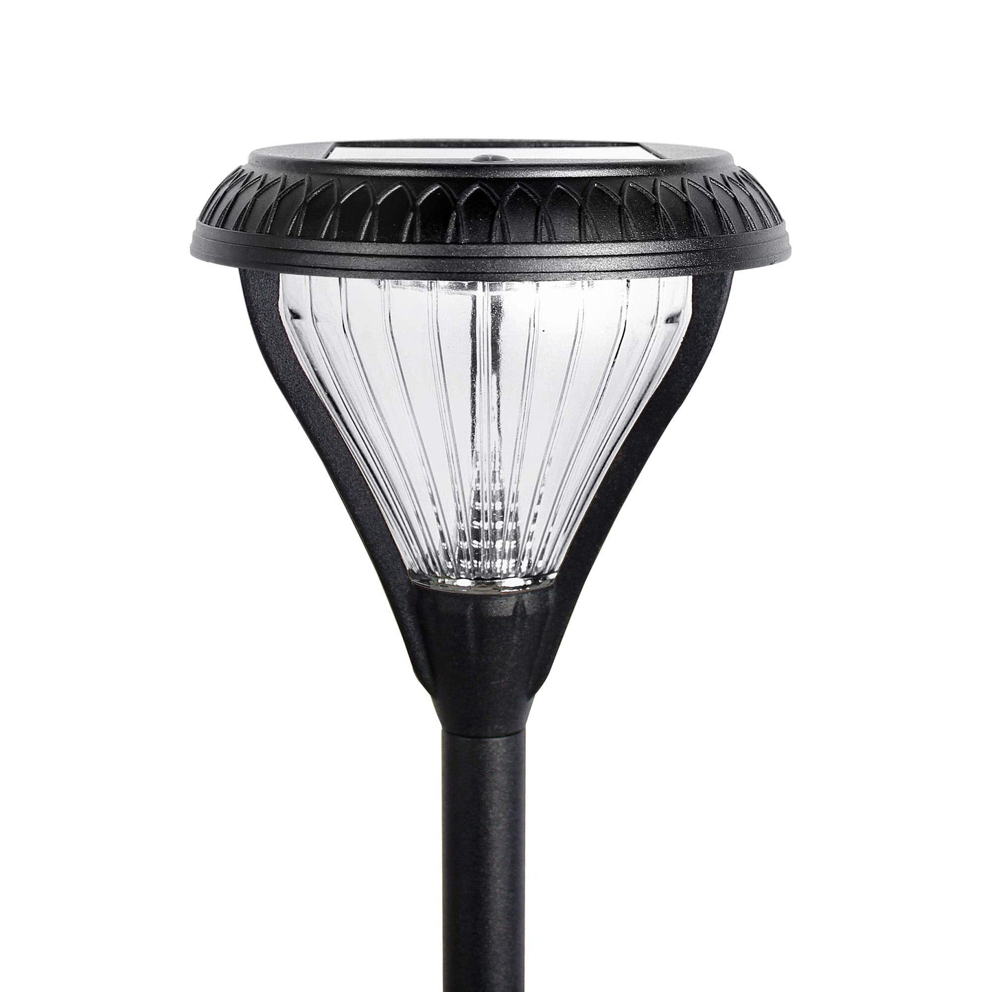 Gama Sonic Premier Outdoor Pathway Garden Landscape Light with 2 Color LEDs, Warm White and Bright White, Black, Heavy Duty Cast Aluminum, 50 Lumens, 4-Pack (239iP490080)