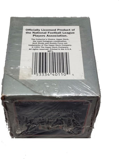 Upper Deck 1991 NFL Football High Number Series Box