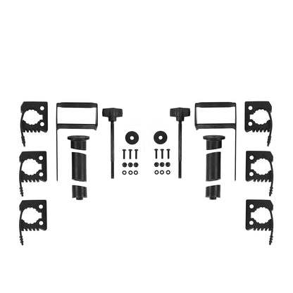 Aprove Cruiser Triple Tool Holders for Polaris Rangers / General - Black