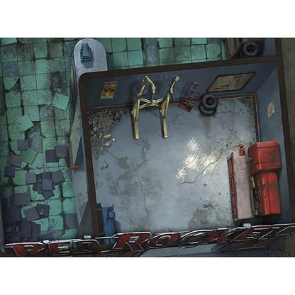 Modiphius Entertainment: Fallout: The Roleplaying Game - Map Pack 2: Wasteland Locales - 32 Page RPG Book &amp 4 Double-Sided Poster-Sized Maps Tabletop