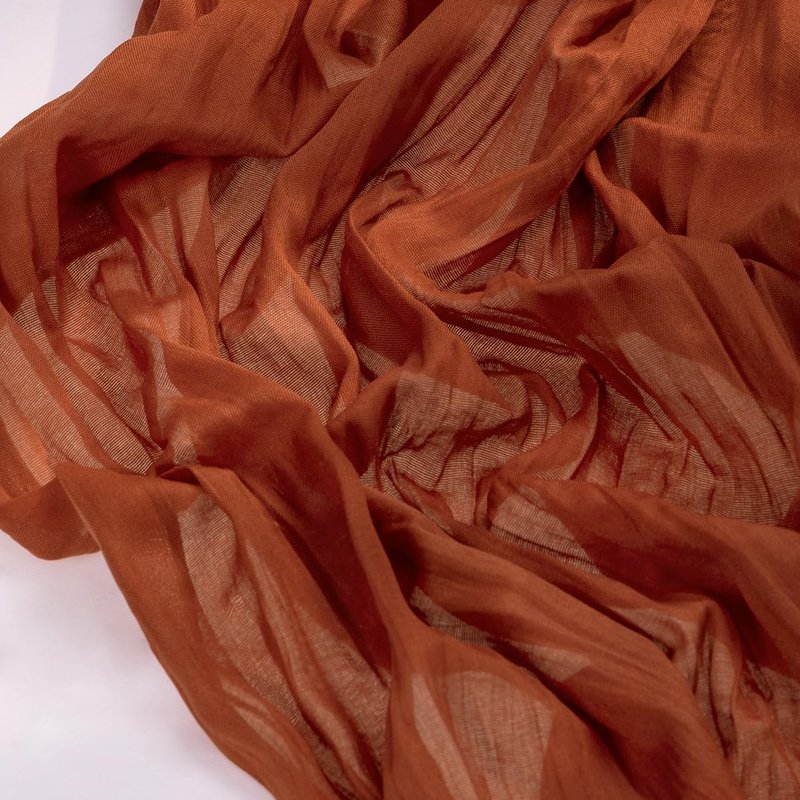 Socomi 10pcs Terracotta Valentine's Day Cheesecloth Table Runner Boho Rustic Gauze 120 inch 10FT Cheese Cloth Runner for Wedding Party Baby Shower Birthday Home Decor Holiday Decorations