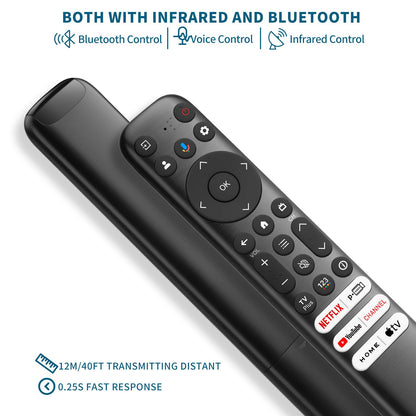 Voice Remote Replacement for TCL Android Smart TVs,RC813 with Google Voice Function