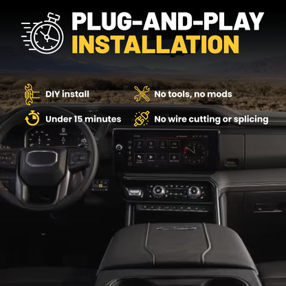 PEDAL COMMANDER for GMC Sierra 2500HD 3500HD 2020-2026 Throttle Response Controller - Plug-and-Play, 4 Modes, Wireless App Control, Anti-Theft, Towing Hauling Lifted - Off-Road Work Truck Compatible
