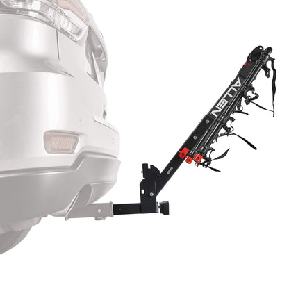 Allen Sports Deluxe+ Locking Quick Release 4-Bike Carrier for 2 in. Hitch, Model 840QR, Black