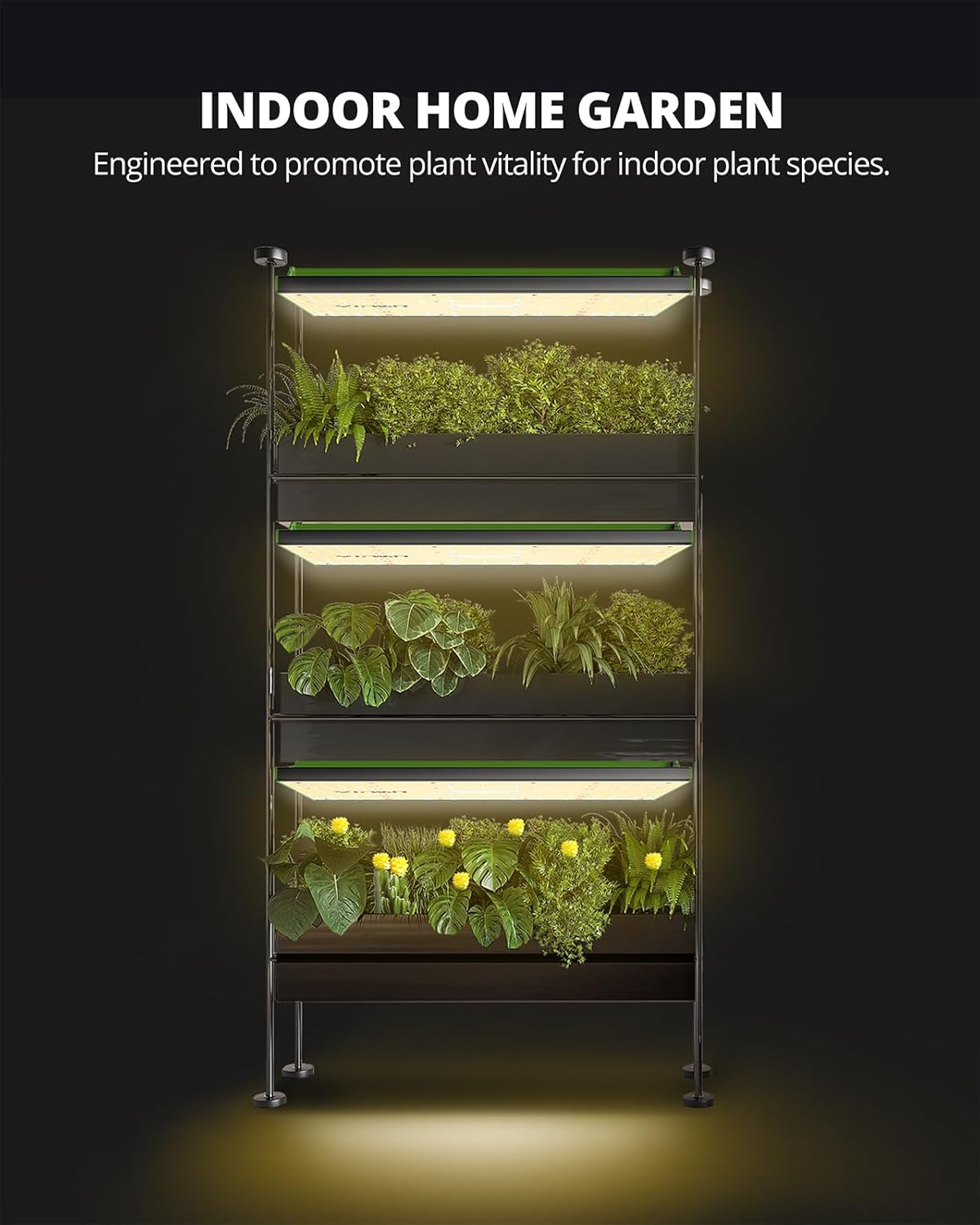 VIPARSPECTRA P700 Grow Light - 70W Dimmable Full Spectrum LED for Indoor Plants | 11000 Lumens, Perfect for Seedlings & Vegetables