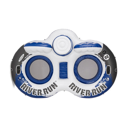 Intex River Run II 2-Person Water Tube w/Cooler and Connectors (3 Pack) 58837EP