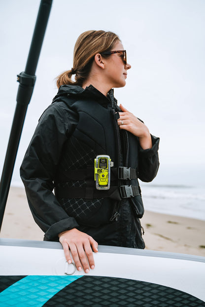 ACR ResQLink View RLS - SOS Personal Locator Beacon - Digital Display, Return Link Service, GPS Global Coverage to Alert Search and Rescue - Outdoor Emergency, Ideal for Hiking Hunting Boating Fishing