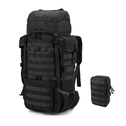 Mardingtop 70L Hiking Backpack+ Molle Tactical Utility Pouch