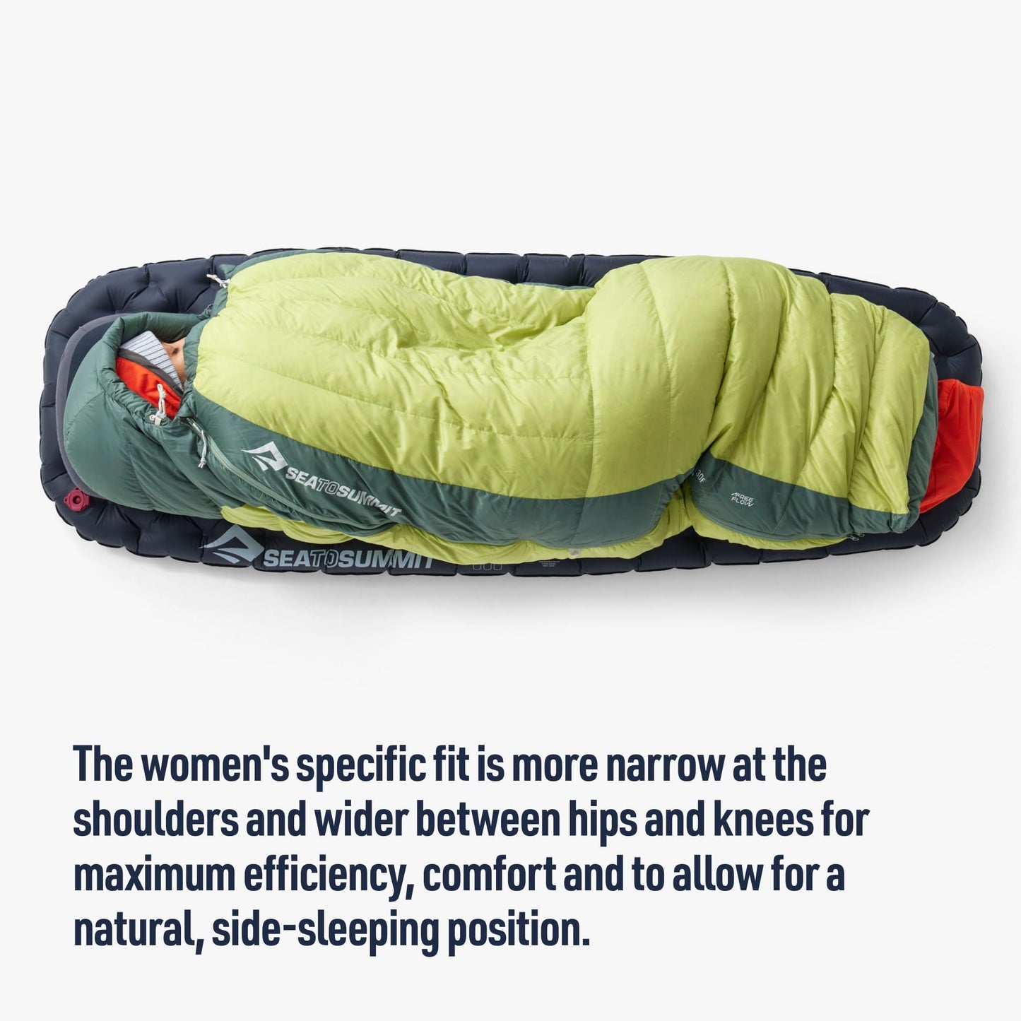 Sea to Summit Ascent Women's Down Sleeping Bag, 15-Degree, Regular