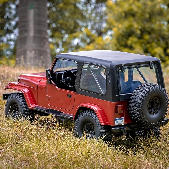 BEEZRC RocHobby 1/10 mashigan RC Rock Crawler for Adults 4WD Off-Road Remote Control Truck Hobby Grade RC Crawler RS Need to Complete