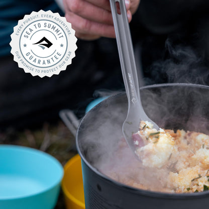 Sea to Summit Frontier Ultralight Two Pot Set for Camping, 1.3-Liter Pot and 3-Liter Pot