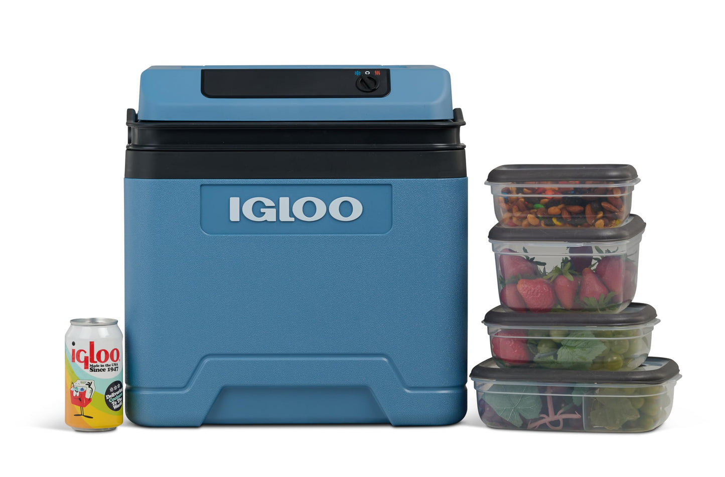 Igloo IE24 Thermoelectric Cooler & Warmer | 12V Portable Cooler for Truck, RV, Car & Home