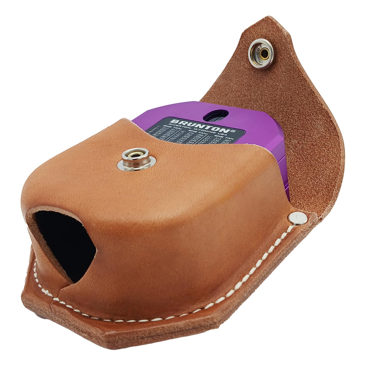 Brunton Standard Transit, Azimuth (0–360°), Purple - Professional Pocket Transit with Clinometer