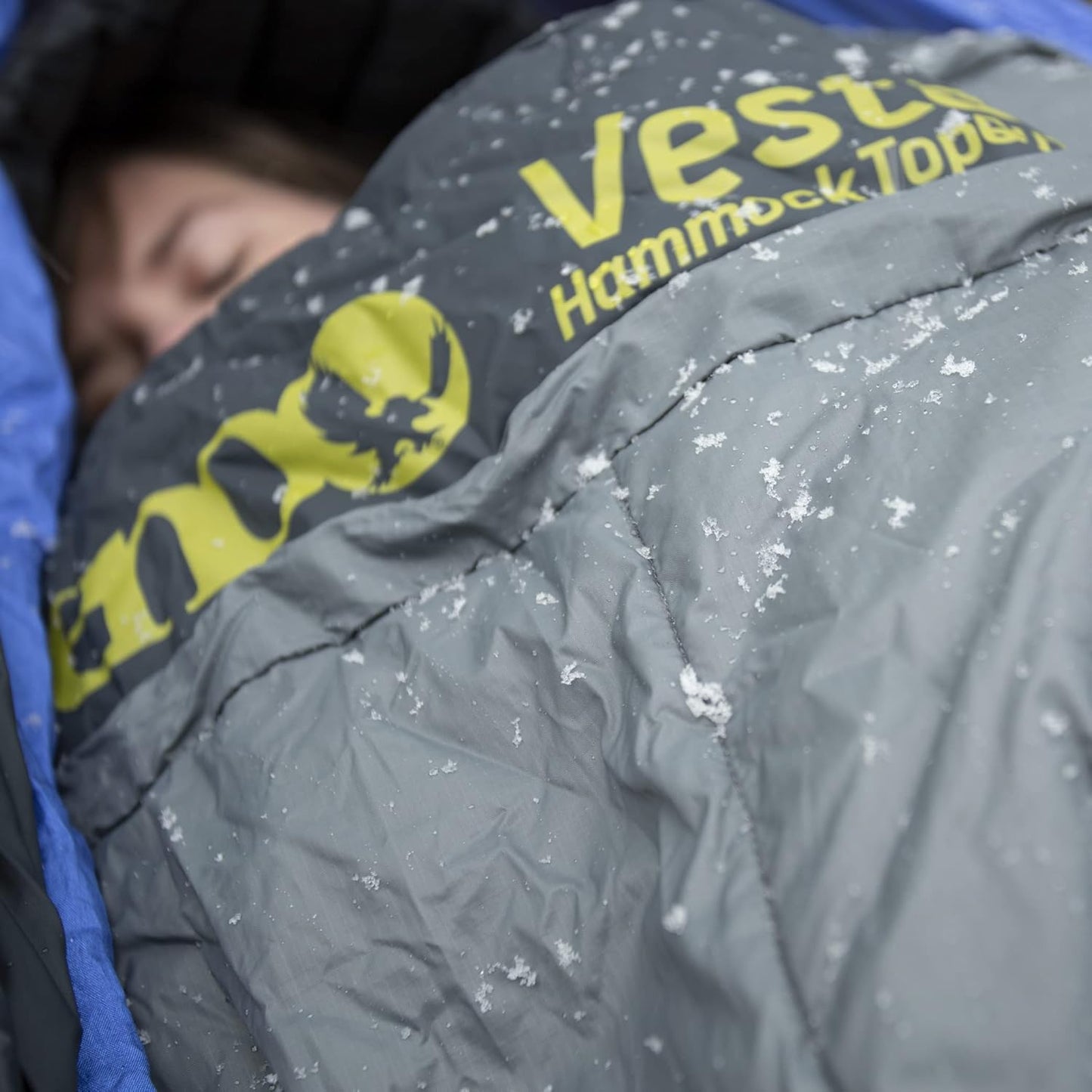 ENO, Eagles Nest Outfitters Vesta TopQuilt Water-Repellent and Insulated Hammock Blanket, Storm