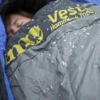 ENO, Eagles Nest Outfitters Vesta TopQuilt Water-Repellent and Insulated Hammock Blanket, Storm