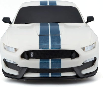 Maisto Tech R/C 1:24 Scale 2.4 GHz 2016 Ford Shelby GT350 White