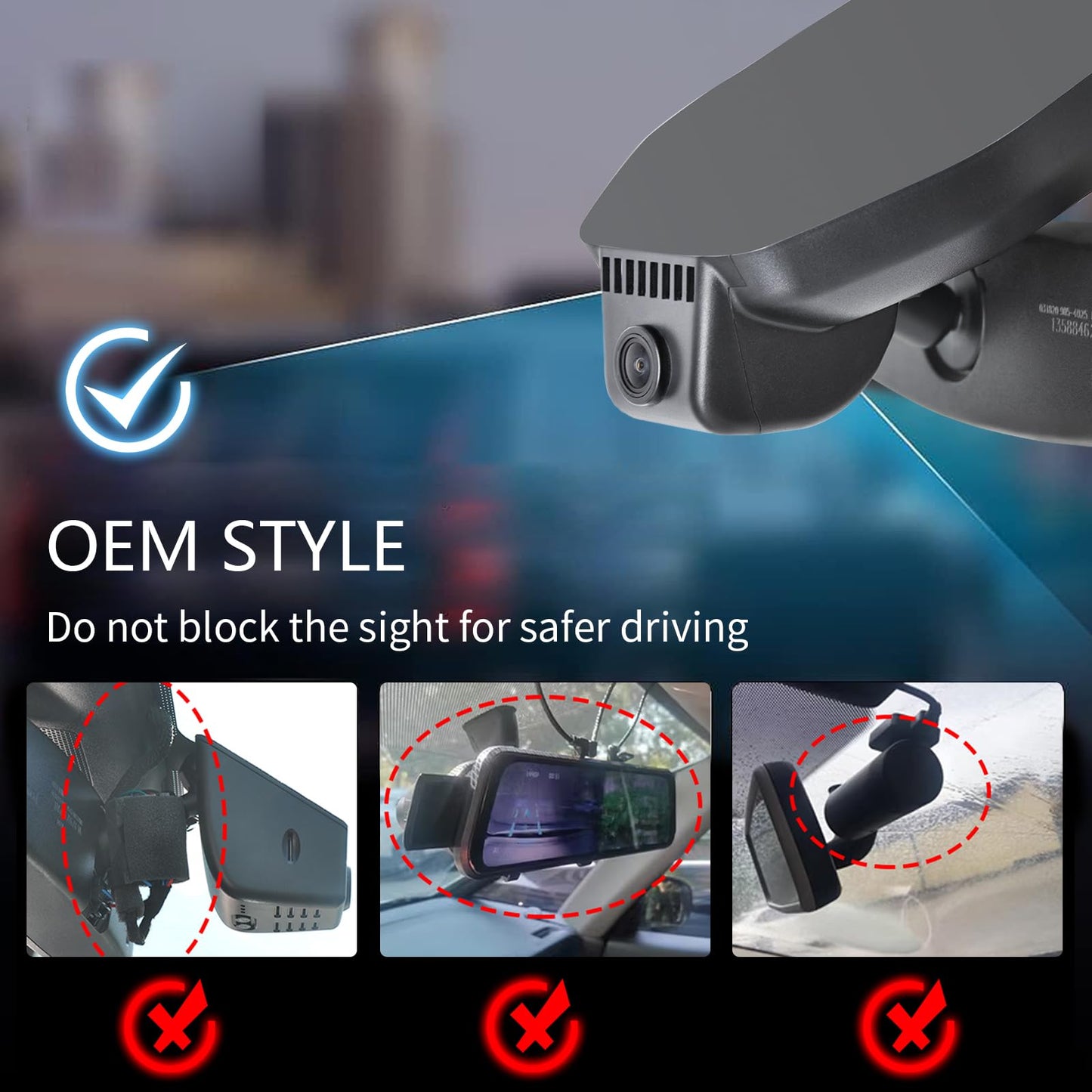 Mangoal 4K Dash Cam Custom fit for Chevy Colorado 2023 2024 2025 2026 Select Base WD LT Z71 ZR2 Work Truck Trail Boss(Model B), Integrated OEM Look, UHD 2160P Video, Free App & WiFi, 64GB Card