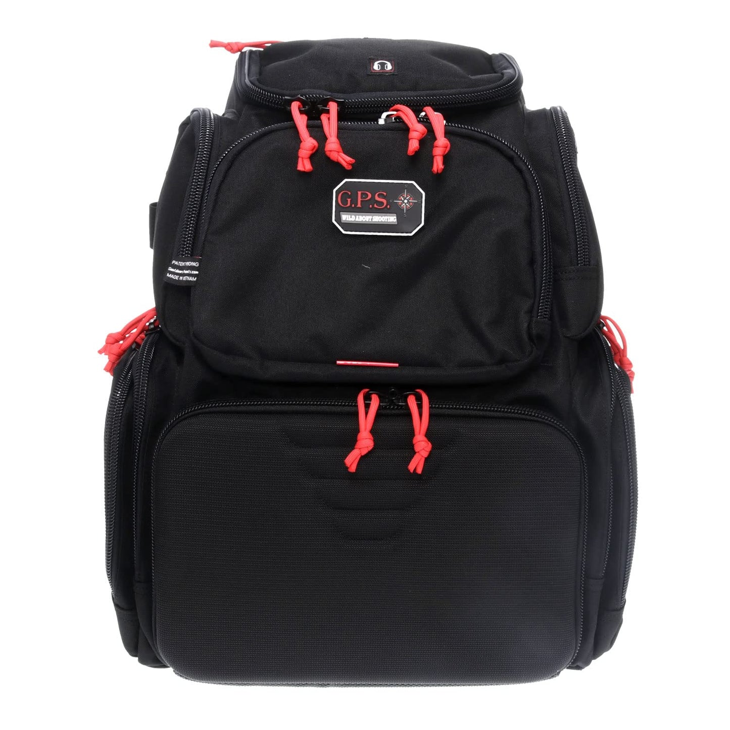 G.P.S. Wild About Shooting G.P.S. Handgunner Range Backpack Black