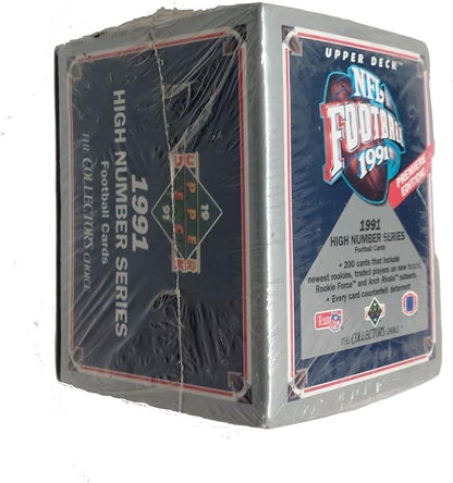 Upper Deck 1991 NFL Football High Number Series Box