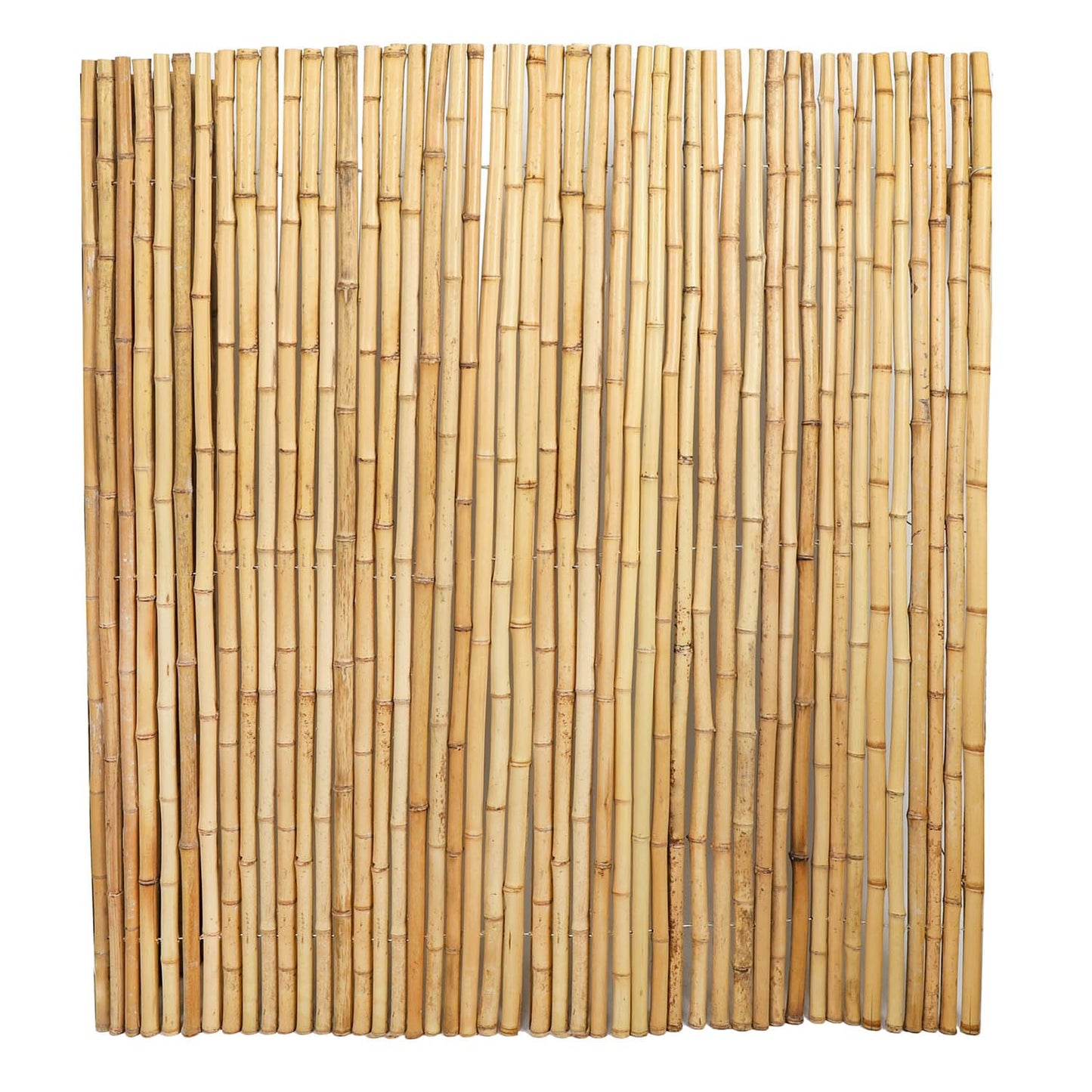 6ft x 8ft Natural Bamboo Fence Roll, Outside Bamboo Privacy Fencing, Natural Privacy Screen Panels for Garden, Outdoor