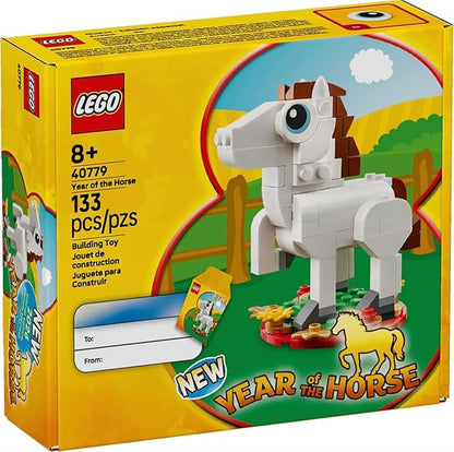 LEGO Seasonal 40779 Lunar New Year 2026 Year of The Horse Building Set – Limited Edition Collectible Display Figure Festive Gift Ages 10+