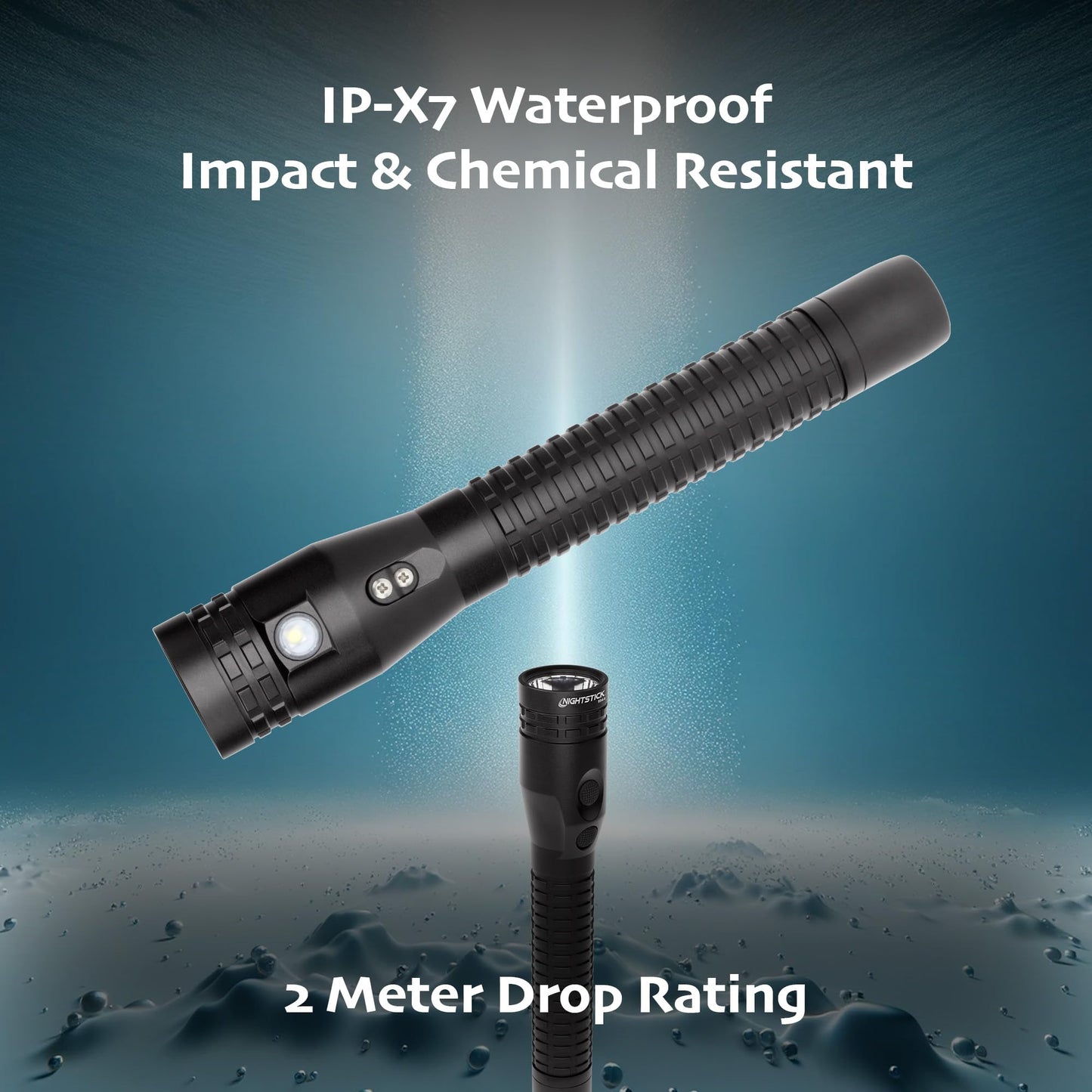 Nightstick NSR-9944XL Xtreme Lumens Metal Multi-Function Duty/Personal-Size Rechargeable Dual-Light