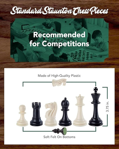 Bobby Fischer® Learn to Play Chess Set Board Game (6 Count)