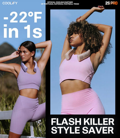 TORRAS Coolify 2S PRO Neck Cooler & Neck Fan - Purple