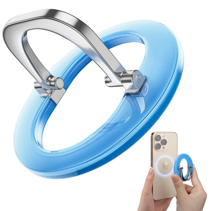 SUPERONE for MagSafe Phone Grip, Adjustable Magnetic Phone Ring Holder Removable Finger Phone Ring Kickstand Compatible with MagSafe Accessories Only for iPhone 17 & 16 & 15 & 14 & 13 & 12 Series