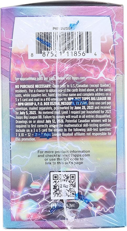 MLB Topps 2023 Big League Baseball Trading Card BLASTER Box [10 Packs]