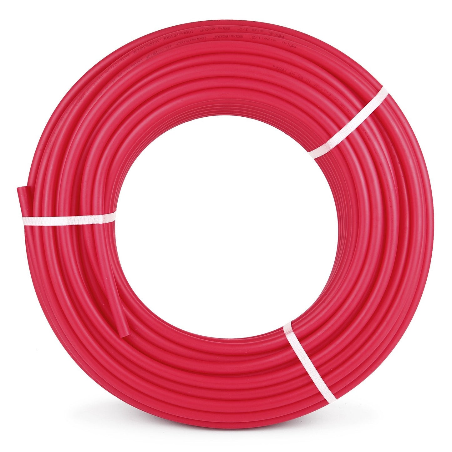 Happybuy 3/4" X 500Ft PEX Tubing Oxygen Barrier O2 EVOH Pex-B Red Hydronic Radiant Floor Heat Heating System Pipe (3/4" O2-Barrier, 500Ft/Red)