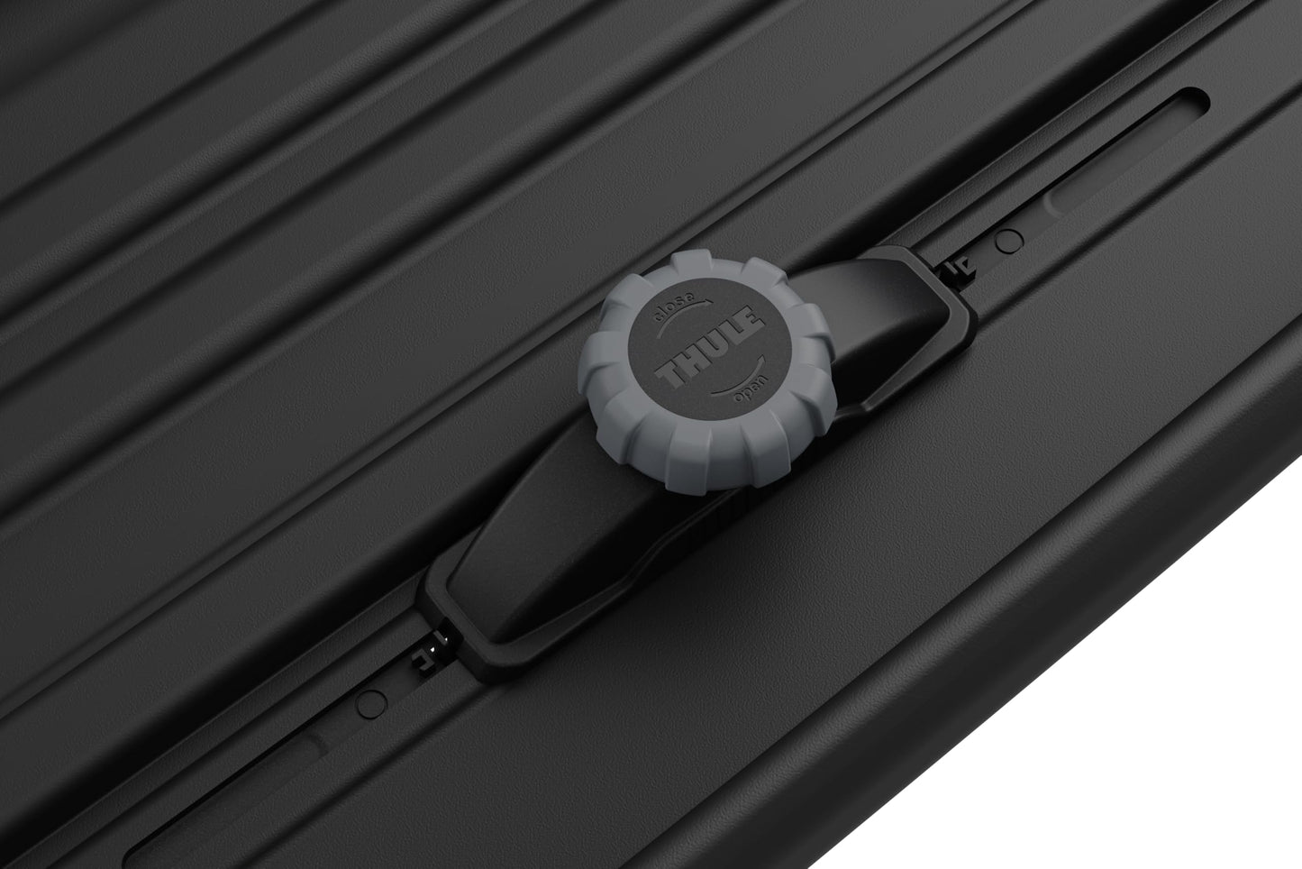 Thule Pulse 2 Aerodynamic roof Mounted Box, Size L, 16 cu ft, Dual-Sided Opening with Locks, Tool-Free Install, for SUVs, Trucks, Cars, EVs