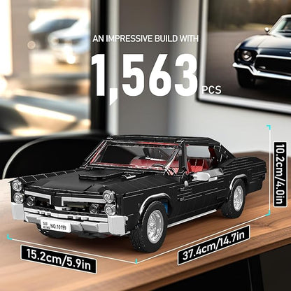 Mould King 10199 Car Model Kits MOC Bricks Collectible Sportscar Building Blocks Car Building Kits for Adult Static Version 1563 PCS