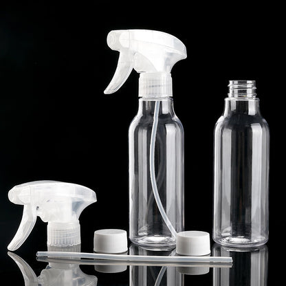 Cosywell Plastic Spray Bottles 8.8oz/260ml 3 Pack Empty Spray Bottle for Cleaning Mist/Stream Heavy Duty Water Spraying Bottle for Cooking Hair Care Essential Oils(Clear)