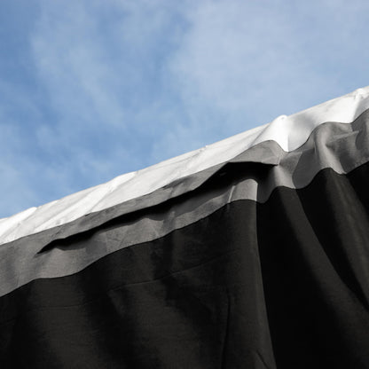 Camco ULTRAGuard Supreme RV Cover - Fits 37-40ft Class A Campers - Shelter Your RV from The Elements - Near Custom Fit Camper Cover Features Covered Air Vents & Rear Cinching Straps (56108)
