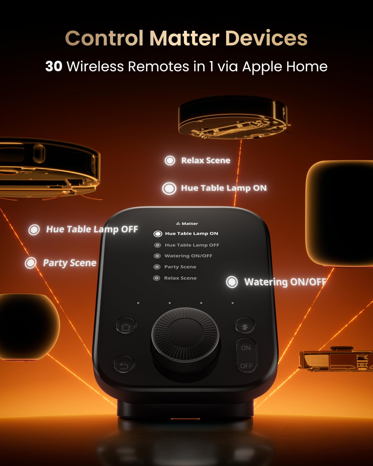 SwitchBot Universal Remote Control with Hub 3, Multi-use Smart Remote with Customize App, Control 25 IR/Bluetooth Devices and 10 Scenes, Compatible with TV/AC/SwitchBot BLE Devices