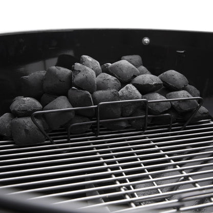 Weber Master-Touch Charcoal Grill, 26-Inch, Black – Premium Outdoor BBQ Grill with Tuck-Away Lid Holder & One‑Touch™ Cleaning System, Porcelain‑Enameled Kettle