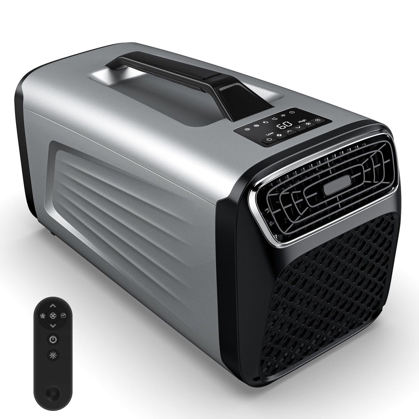 5200 BTU Portable Tent Air Conditioner for Camping, 4-in-1 Air Conditioner for Outdoor Indooer Using, 400W Consumption Quiet Small AC Unit for RV, Truck, Garage