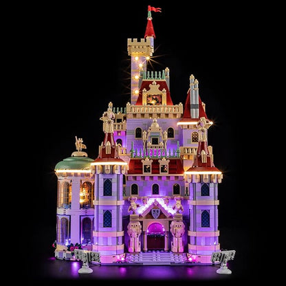 LIGHTAILING Light for Lego-43263 Beauty and The Beast Castle - Led Lighting Kit Compatible with Lego Building Blocks Model - NOT Included The Model Set