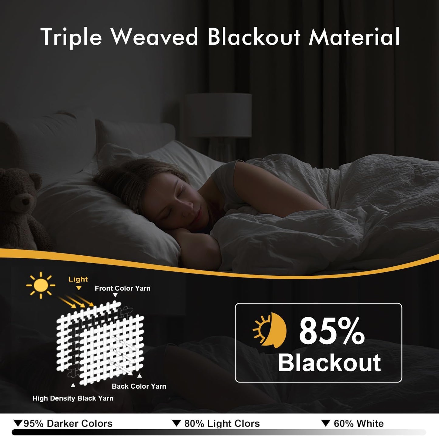 MIULEE Baby Pink Blackout Curtains - Thermal Insulated Room Darkening Drapes | 84 Inches Long, 2 Panels