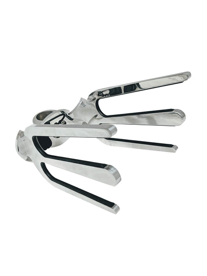 Krypt Towers Wakesurf Rack for Tower, Surfboard Rack for Boat, Holds 2 x Wakesurf Boards, Polished Aluminum Wakeboard Rack, Fits Clamp Tubing Sizes-1 3/4", 1 7/8", 2", 2 1/4", 2 3/8", 2 1/2"