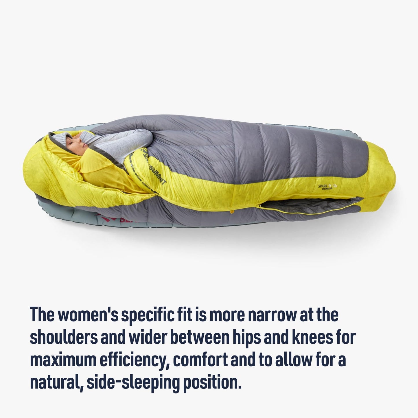 Sea to Summit Spark Women's Ultralight Down Sleeping Bag, 15-Degree, Long