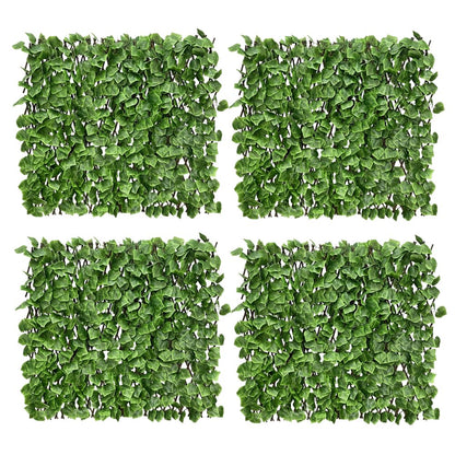 Expandable Fence Privacy Screen for Balcony Patio Outdoor,Decorative Faux Ivy Fencing Panel,Artificial Hedges