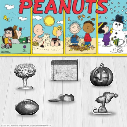 Monopoly Peanuts Board Game Play as Snoopy on Sled Baseball Cap Kite Eating Tree &amp More Officially Licensed and Collectible Monopoly Game Based On The Famous Comic Strip Peanuts